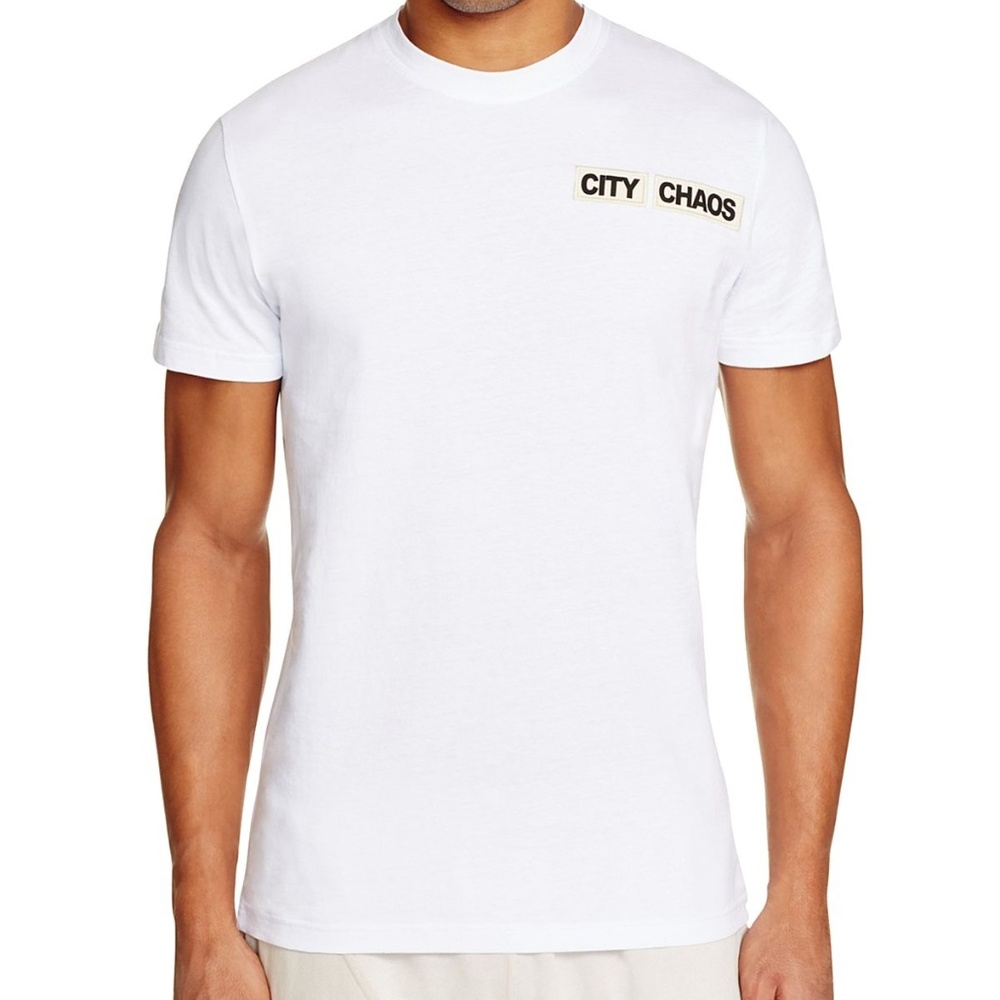 Blood Brother City Chaos Graphic Crewneck T Shirt